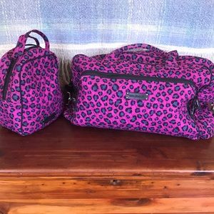 Very Bradley duffel and lunchbag